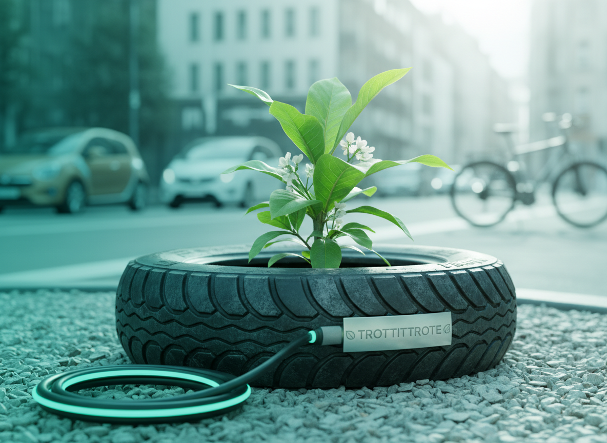 Illustration de l'engagement écologique de TROTTITTROTE