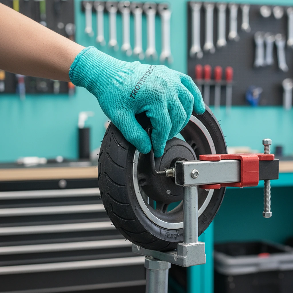 Réparation de pneus de trottinette