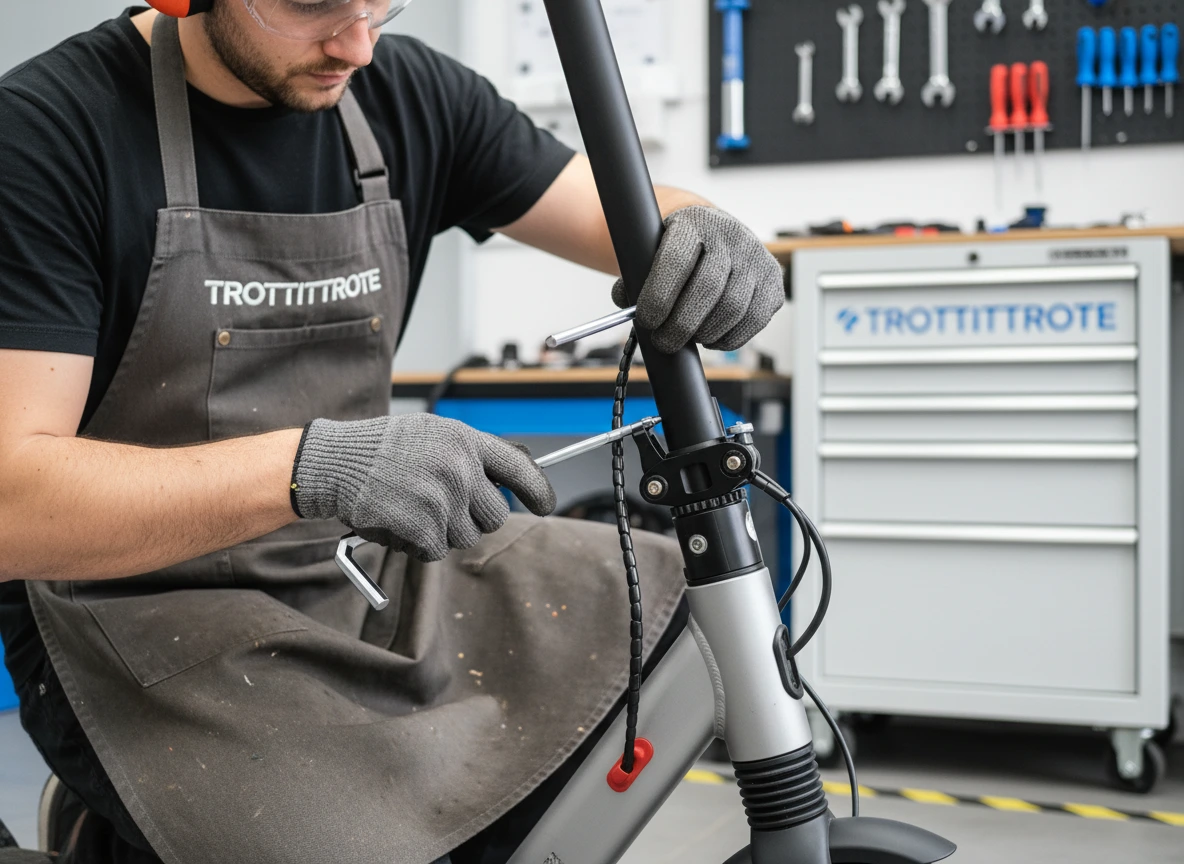 Réparation du châssis et de la structure de trottinette